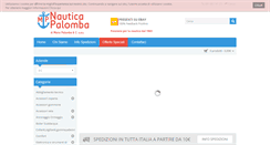 Desktop Screenshot of nauticapalomba.it